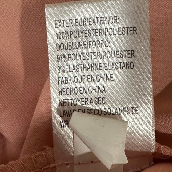 Tahari Floral Embroidered Lace Dress Pink Green Red 14 Elegant Cocktail - Picture 11 of 12